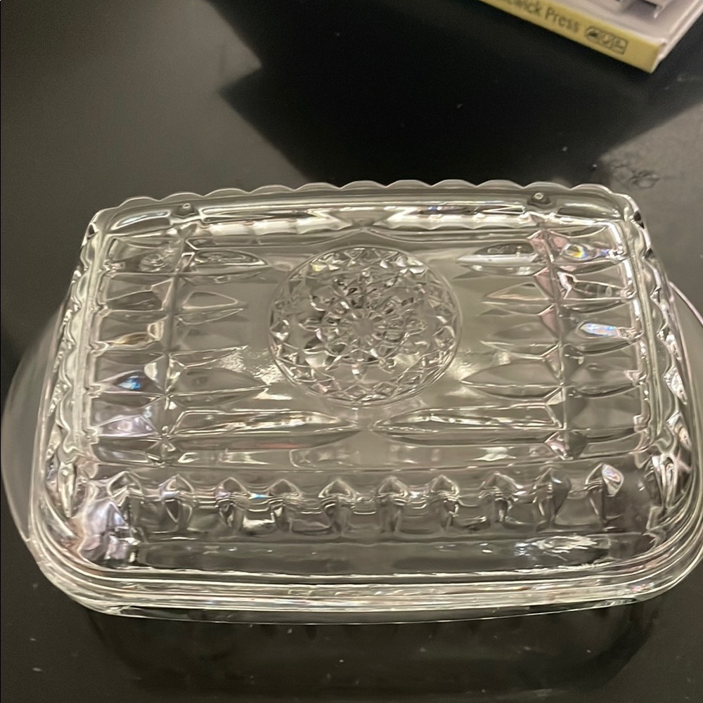 Vintage Butter Dish, or  a refrigerator dish.